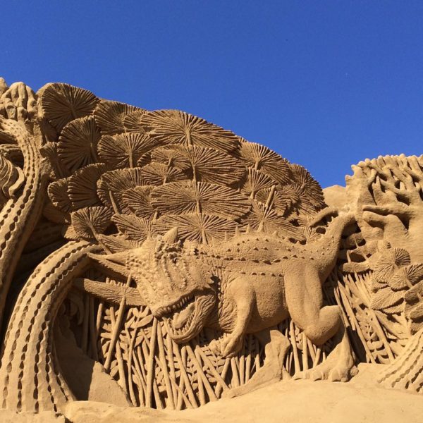 Jurassic Sand Sculptures
