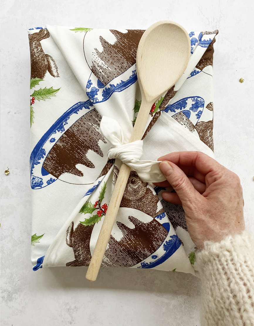 Wrapped book