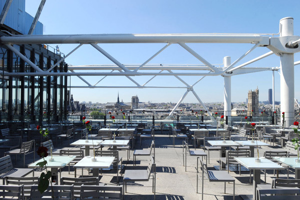 Le George Restaurant Terrace Paris